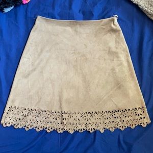 Altar’d State suede mini skirt